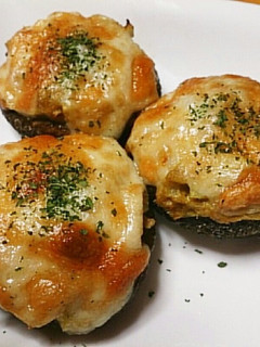 しいたけのツナチーズ焼き♪カレー風味-レシピのメイン写真