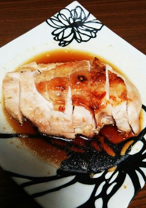鶏むねでもしっとりふっくら皮ﾊﾟﾘﾁｷﾝ-レシピのメイン写真