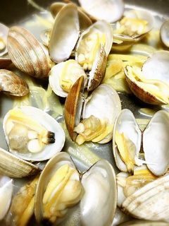 今が旬!ふっくら大粒あさりの酒蒸し-レシピのメイン写真