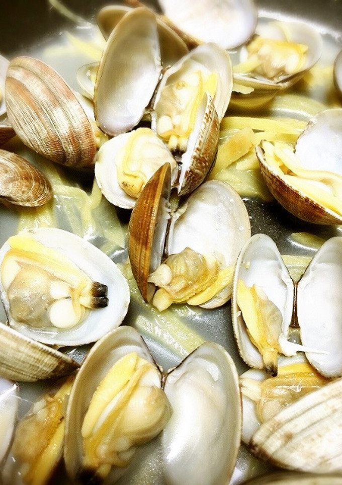 今が旬！ふっくら大粒あさりの酒蒸し-レシピのメイン写真