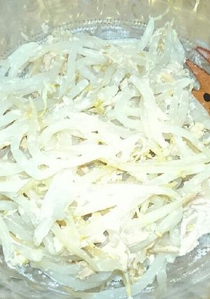 もやしツナマヨポンほんのりにんにく風味♪-レシピのメイン写真