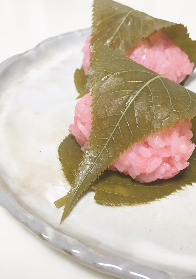 全行程写真付◎炊飯器で簡単桜餅（道明寺）-レシピのメイン写真