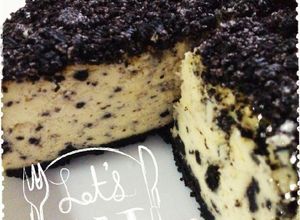 ●オレオのベイクドチーズケーキ-レシピのメイン写真