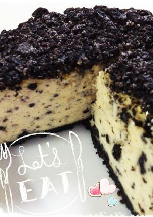 ●オレオのベイクドチーズケーキ-レシピのメイン写真