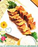 生姜焼き用肉で♬梅しそ香る一口カツ