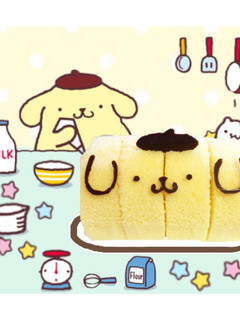 市販で簡単!ポムポムプリンロールケーキ-レシピのメイン写真