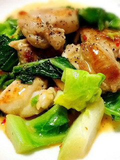 春キャベツと鶏肉スイートチリソース炒め-レシピのメイン写真