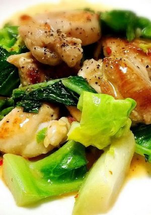 春キャベツと鶏肉スイートチリソース炒め-レシピのメイン写真