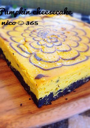 nico家の愛されパンプキンチーズケーキ-レシピのメイン写真