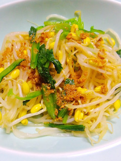 豆もやしの胡麻酢ドレッシング-レシピのメイン写真