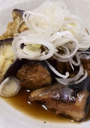 甘味料なしっ！ 玉ねぎの力で さんま煮☺-レシピのメイン写真