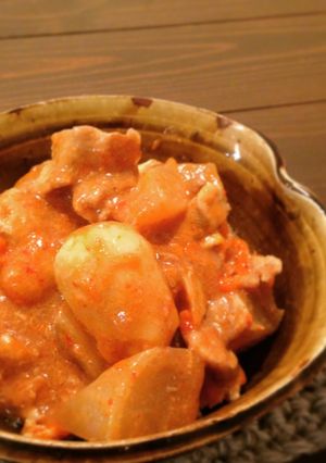 大里豚のあったかキムチ煮込み-レシピのメイン写真