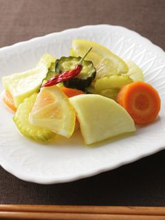 野菜のカレー風味べんりで酢漬け-レシピのメイン写真