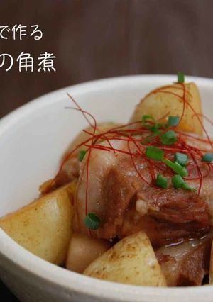 焼肉のたれで*韓国風豚の角煮-レシピのメイン写真