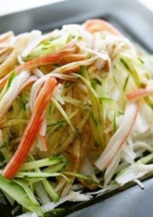 大根と胡瓜のごま醤油サラダ-レシピのメイン写真