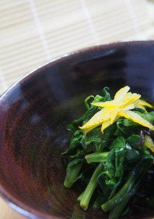 トトキ（ツリガネニンジン）の塩昆布和え-レシピのメイン写真