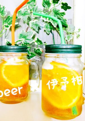 メイソンジャーで　さわやかビール♪-レシピのメイン写真