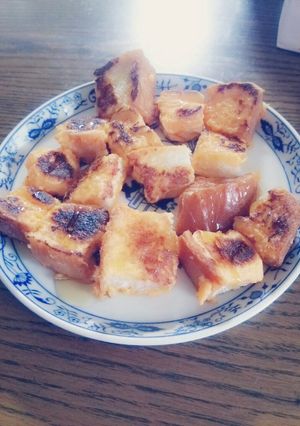 簡単で短時間♡牛乳なしフレンチトースト。-レシピのメイン写真