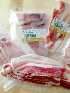 冷凍豚肉のおいしい解凍【梅山豚】-レシピのメイン写真