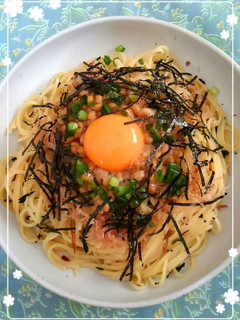 簡単☆納豆パスタ-レシピのメイン写真