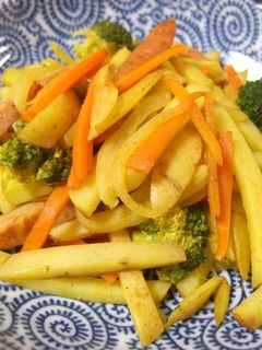 新じゃがのカレー炒め-レシピのメイン写真