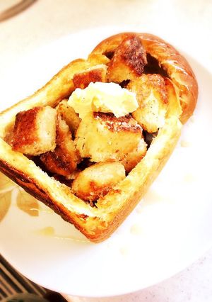簡単食パンでおやつ-レシピのメイン写真