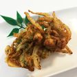 新玉ねぎと鶏肉のかき揚げ〜お好み焼き風〜