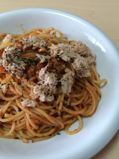 ピリ辛イタリアントマトパスタ-レシピのメイン写真