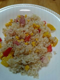 ランチに♪炒めるカラフルピラフ-レシピのメイン写真