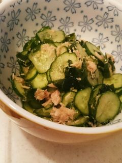 簡単✿常備菜✿きゅうりとツナの和え物-レシピのメイン写真