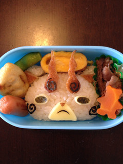 【キャラ弁】妖怪ウォッチのこまじろう-レシピのメイン写真
