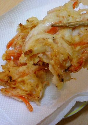 揚げないかき揚げ-レシピのメイン写真