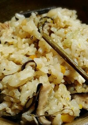 春の味覚☆わらびの炊き込みごはん-レシピのメイン写真