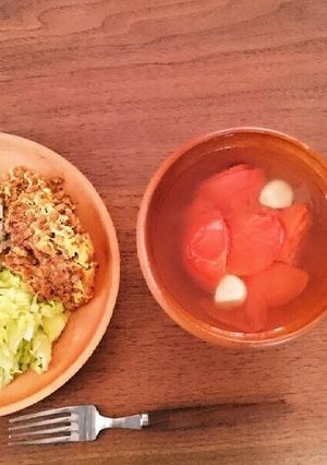 トマトスープ-レシピのメイン写真