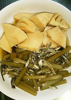 つわと筍の煮物-レシピのメイン写真