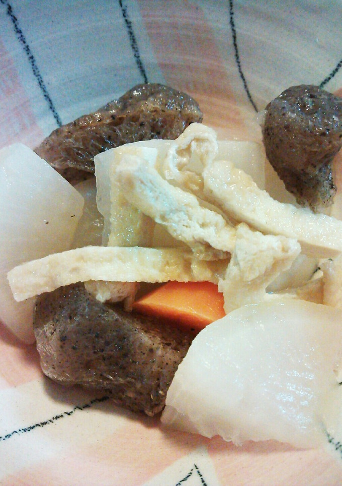 冷凍こんにゃくの簡単煮物-レシピのメイン写真