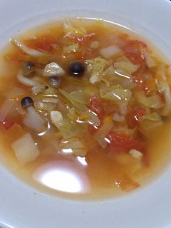 ダイエットに簡単野菜スープ-レシピのメイン写真