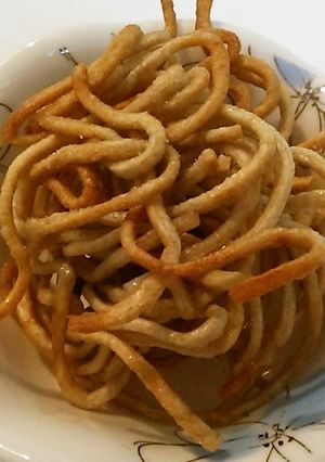 簡単※おつまみやおやつに残り蕎麦揚げ♪-レシピのメイン写真