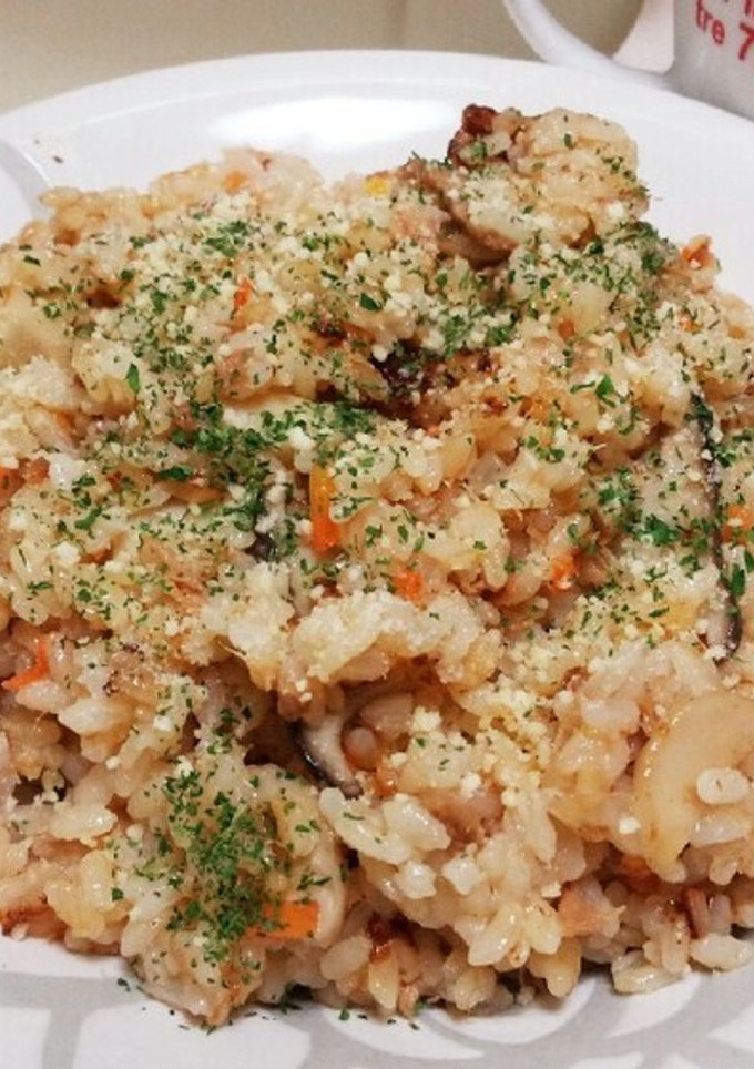 新タマネギとシーチキンの和風醤油ピラフ-レシピのメイン写真
