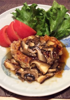 れんこんとごぼうの具沢山豆腐ハンバーグ-レシピのメイン写真