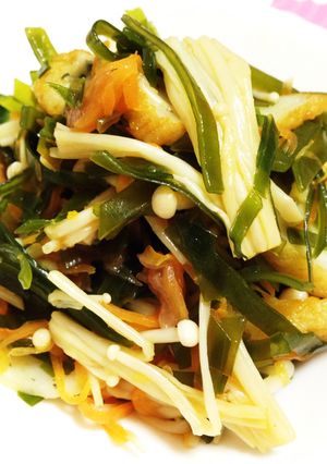 梅と大葉のすっきり昆布いため-レシピのメイン写真