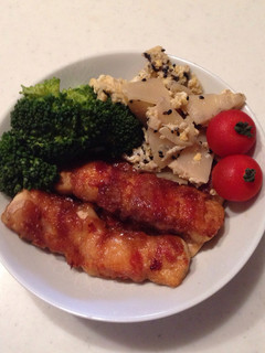 豚バラ豆腐巻き【照り焼き風】-レシピのメイン写真