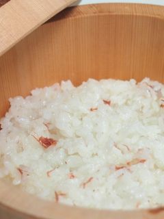 桜おこわ-レシピのメイン写真
