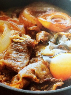 簡単♫豚こまと玉ねぎのすき焼き風-レシピのメイン写真