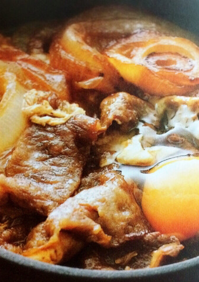 簡単♫豚こまと玉ねぎのすき焼き風-レシピのメイン写真