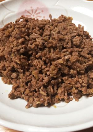 ★熟成醤油豚そぼろ★-レシピのメイン写真
