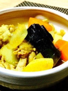 【20分】時短*新玉ねぎでカレー肉じゃが-レシピのメイン写真