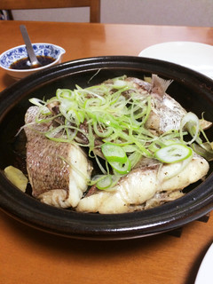 タジン鍋で鯛の中華蒸し-レシピのメイン写真