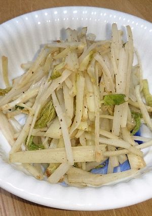 うど好きにおすすめ☆うどの白いきんぴら♪-レシピのメイン写真