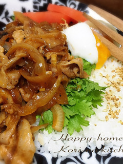 絶品ですよ♡ポークケチャップ丼-レシピのメイン写真